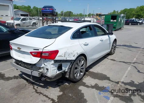 2018 Chevrolet Malibu Premier из США, поврежденный, VIN 1G1ZE5SX4JF100996